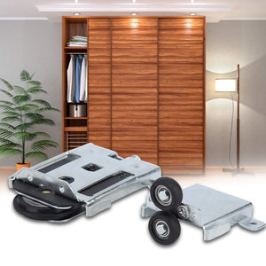 Closet Door Roller, Assembly,Closet Door Convex Wheel Pulley Sliding Door Roller Replacement Parts Accessories