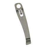 Donk! Titanium Pocket Clip. Made for Leatherman Wingman & Leatherman Sidekick. 5 Designs to Customize Your Multi-Tool. Extra Car