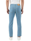 Inkd Men'S Contrast Stitch Stretchable Regular Fit Jeans,Denim Drama,Denim Drama,34