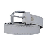 Exotique White Formal Faux Leather Belt For Women (Bw0022WtXxl)