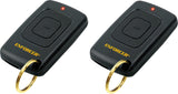 SecoLarm SK919T1GBQ Pack of 2 Enforcer 315MHz Pendant RF Transmitter, 1 Button and 1 Channel, Compatible with All 315MHz SECO