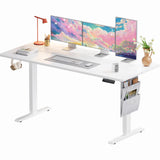 Marsail Standing Desk,Home Office Adjustable Heights Table,Stand Up Desk,63x24 Desktop Sit Stand Gaming Computer Deskfor Study,W