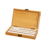 ECOMISTIQ Empty Bamboo Paint Palette with Lid Art for Painters Students Studio 36 Grids|Palettes|Painting Materials|Craft Materi