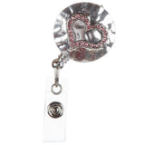 ID AVENUE Retractable Badge Holder 32 Fashionable Badge Reels Retractable for Office Workers Teachers Students Nurses with 360 