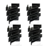 PIAOLGYI 12 Pcs Tray Stackers for Harvest Right Freeze Dryer Accessories Compatible with Harvest Right Trays,Black(ONLY Tray Sta