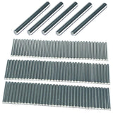 ZDingTech 100pcs 2mm x 20mm Dowel Pins Metal Dowel pins M2 2mm Shelf Pegs,Support Shelves,2mm x 20mm Metal Rod.304 Stainless Ste