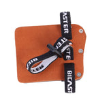 BICASTER SP3 Barebow Finger Tabs Cowhide Face+Aluminum Plate (Medium, Right Handed)