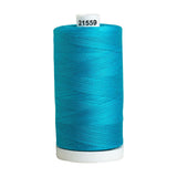Connecting Threads 100% Cotton Sewing Thread - 1200 Yard Spool (Peacock)