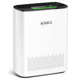 KNKA Air Purifier for Home Bedroom, True HEPA Air Cleaner with Washable Pre-Filter, AQI Display, Turbo Mode for Pets, Allergies,