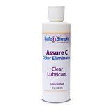 Safe n' Simple Assure C - Clear Lubricating Ostomy Pouch Deodorant - Colostomy Bag Odor Eliminator - Colostomy Deodorizer Lubric