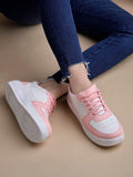 Shoetopia Sneakers Casual Shoes Comfortable Walking Running Shoes For Women & Girls Pink-Eu38,Pink,5,B0D76VHBXF
