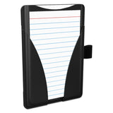 Oxford At-Hand Note Card Case, 3 x 5 Size, Black, Includes 25 Ruled Index Cards (63519)