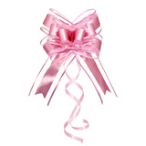 WEWILUCK Gift Bows for Presents, Pink Bows for Gift Wrapping, Gift Bows with Ribbon for Weddings, Bridal Showers, and Anniversar