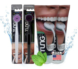 Tung Tongue Brush & Gel Kit | Tongue Cleaner for Adults | Tongue Scraper to Fight Bad Breath and Halitosis | Mouth Odor Eliminat