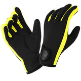 Micosuza Neoprene 1.5mm Five Finger Dive Gloves Yellow Small
