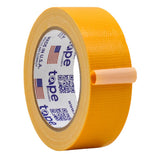 WOD DTC10 Advanced Strength Industrial Grade Schoolbus Yellow Duct Tape, 1.5 inch x 60 ft. Waterproof, UV Resistant For Crafts &