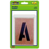 HyKo Products ST3 Number & Letter Stencils, 3 INCH, Tan