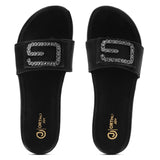 Ortho Joy Doctor Footwear For Women|| Fancy Footwear & Slipper For Women || Orthopedic Women'S Fancy Sandal For Women,Black,5,B0D86YVQZR