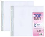 2Pack MBI 12 x 12 Scrapbook Expansion Pages, 6sht (12 Pages)