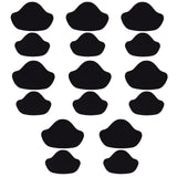 Gosknor 12pcs Shoe Heel Repair, Self-Adhesive Shoe Hole Repair Patch Inner Back of Heel Pads Cushion Inserts Inside Sneaker Patc