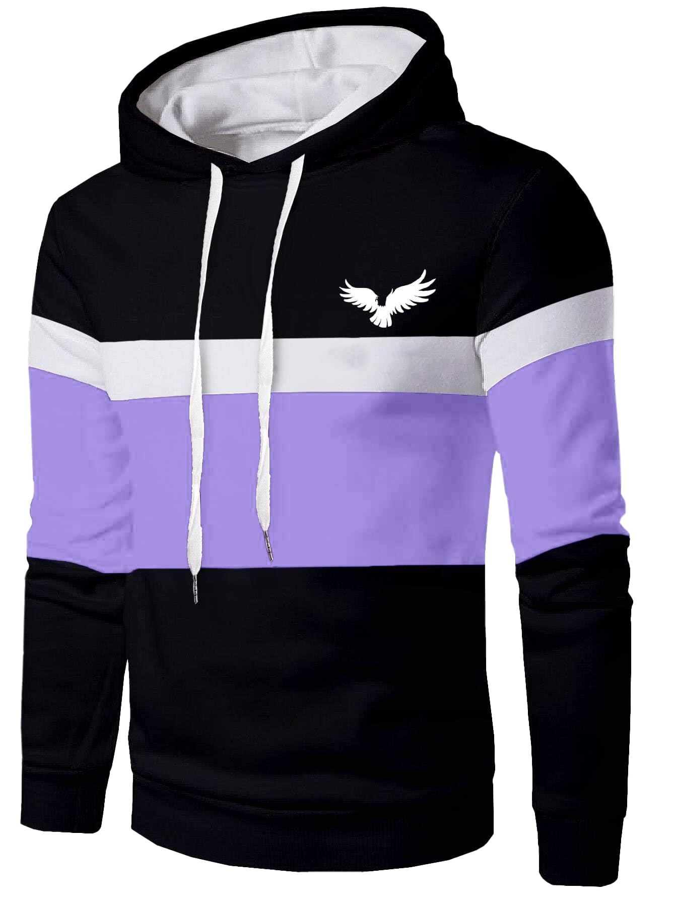 Toplot Men'S Woolen Blend Hoodie With Hooded Neck (Pata-Hoodie-5145-Purple-S),Purple,,B0CJR3TS5G