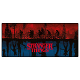 Stranger Things (Scene) XL Desk Mat - Official Netflix Merchandise by Pyramid International 32 x 14 Gaming & Office Mat, Hawkins