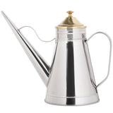 Winco Oil Can with Brass Cover, 24-Ounce