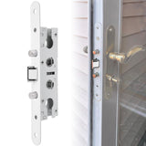 2 Point Bolt Mortise Lock Body Replacement Parts Fit Pella Storm Door Handleset, White