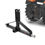 VEVOR 3 Point Trailer Hitch with 2 in Receiver, 3pt Quick Hitch Attachment for Category 1 Tractor, 3000lbs Capacity, Tow Drawbar
