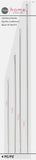Dritz Home 9021 Long Straight Upholstery Hand Needles, Size 6, 8, 10 & 12Inch (4Piece), Silver