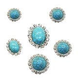 Enakshi 10 Pieces Rhinestone Round Cabochons Flat Back Embellishments 16Mm|Crafts | Scrapbooking & Paper Crafts | Scrapbooking |