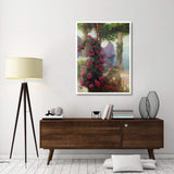 The Terrace, Capri (Detail)-Paper Art-38,,X50,,