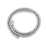 Cheriswelry 390pcs/strand 4x1mm Flat Round Metal Heishi Beads Spacer Platinum Non-Magnetic Synthetic Hematite Flat Disc Coin Loo