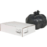 Nature Saver 00987 Trash Can Liners,Rcycld,710 Gal,.65mil,24Inch x23Inch ,500/BX,BK