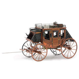 Fascinations Metal Earth Wild West Stagecoach 3D Metal Model Kit