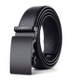 Vtflair MenS Faux Leather Belt Automatic Buckle (Black;Free Size) (Pack Of 1)