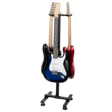 STRICH Guitar Stands Floor, 3 Adjustable Guitar Stand Holder, Heavy Duty 3 Guitar Stand for Acoustic Electric Guitars Bass Banjo