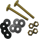 Kissler & Company Inc. 687328 Tank to Bowl Bolt Set Heavy Duty, Solid Brass