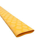 Accering Fishscale Pattern Heat Shrink Wrap for Fishing Rods and Worn Tool Bar Handle Pole Grip (f40mm, L3.3ft, Yellow)
