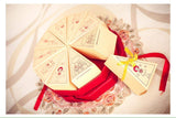 SURPRISE SOMEONE Hexagonal Stylish Valentine Gift Box With Cute Love Illustrations Has 10 Small Triangular Folding BoxHexagona