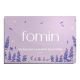 FOMIN - Antibacterial Paper Soap Sheets for Hand Washing - (100 Sheets) Lavender Portable Travel Soap Sheets, Dissolvable Campin