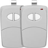Kingdder 2 Pcs 2 Channel Gate Opener Remote Compatible with Multicode Linear MCS412001 10 Dip 300mhz Garage Door Opener Remote C
