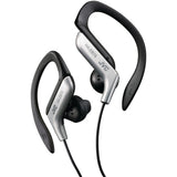 Jvc Haeb75S Sports Clip Headphone (Silver)