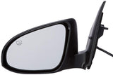 TYC 5230642 Door Mirror Left-Side Compatible with 2014-2019 Toyota Corolla