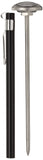 Supco ST02 Stainless Steel Pocket Dial Thermometer, 5 Stem, 1 Dial, 0 to 220 Degrees F