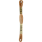 DMC 117105 Mouline Stranded Cotton Six Strand Embroidery Floss Thread, Variegated Brown, 8.7Yard