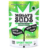 Mollys Suds Active Wear Laundry Detergent | Extra Strength Sport Laundry Powder, Stain Fighting for Performance Fabrics and Sen