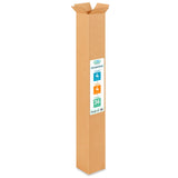 Tall Moving & Shipping Boxes 4L x 4W x 36H (25-Pack) - Extra Strength 200 lb vs Regular - Corrugated Packing Boxes for Moving - 
