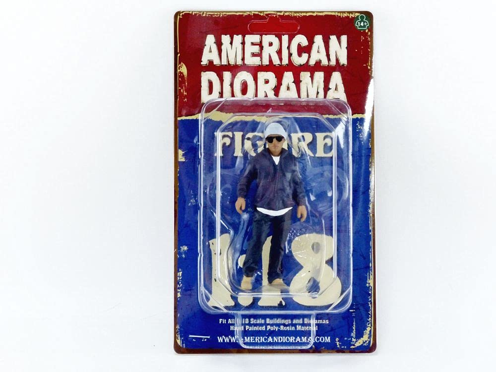 American Diorama Car Meet 1' Figurine Iv For 1/18 Scale Models