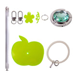 Ecomistiq Wrist Yarn Holder Crocheting Accessories Portable Portable Wrist Yarn Holder Green Apple | Notions & Tools | Crochetin